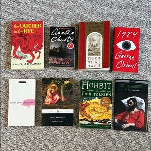 Collection of Iconic Literature Books